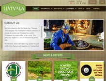 Tablet Screenshot of drinksbeansandleaves.com